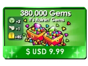Дождь из гемов (380.000)